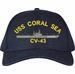 USS Coral Sea CV-43 U.S. Made Cap