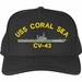USS Coral Sea CV-43 U.S. Made Cap