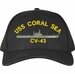 USS Coral Sea CV-43 U.S. Made Cap