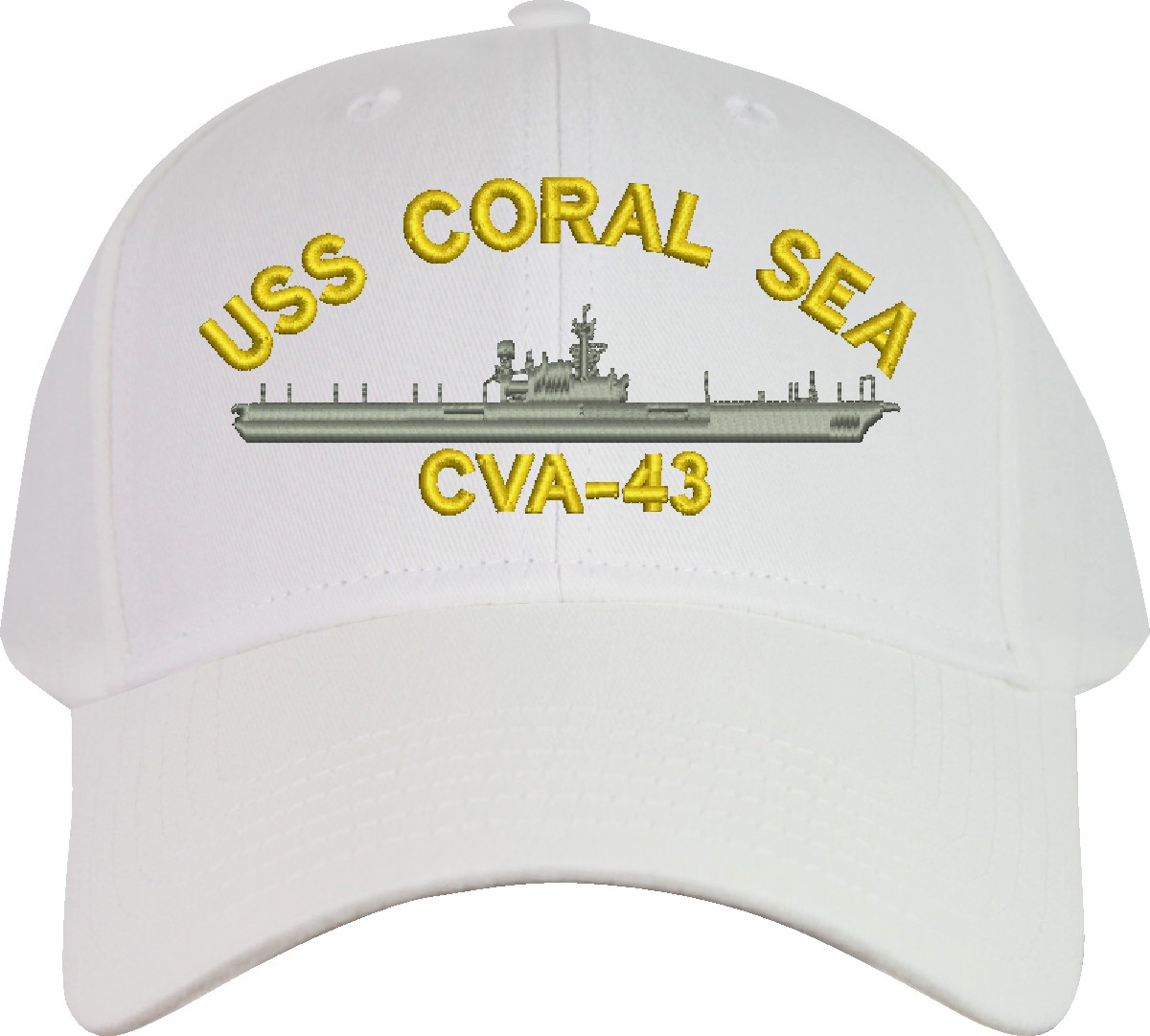 USS Coral Sea CVA-43 Imported Cap