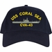 USS Coral Sea CVA-43 Imported Cap