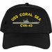 USS Coral Sea CVA-43 Imported Cap