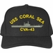 USS Coral Sea CVA-43 U.S. Made Cap