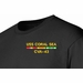 USS Coral Sea CVA-43 with Vietnam Service Ribbons T-Shirt