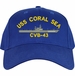 USS Coral Sea CVB-43 Imported Cap