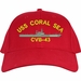 USS Coral Sea CVB-43 Imported Cap