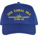 USS Coral Sea CVB-43 Imported Cap