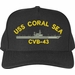 USS Coral Sea CVB-43 U.S. Made Cap