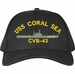 USS Coral Sea CVB-43 U.S. Made Cap