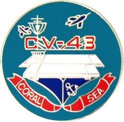 USS Coral Sea Lapel Pin