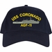 USS Coronado AGF-11 Custom Embroidered Cap