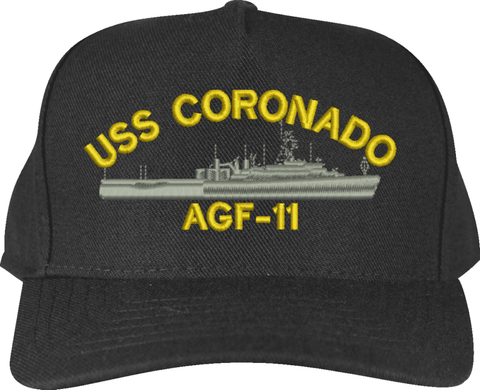 USS Coronado AGF-11 Custom Embroidered Cap