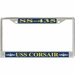 USS Corsair SS-435 License Plate Frame