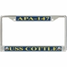 USS Cottle APA-147 License Plate Frame