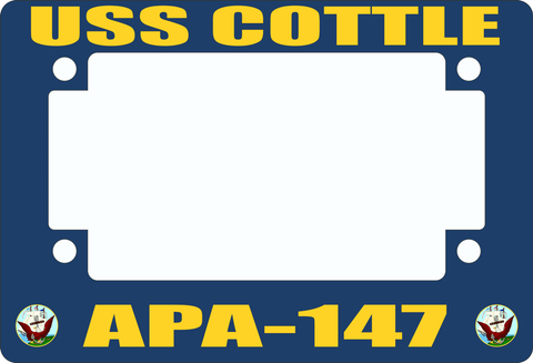 USS Cottle APA-147 Motorcycle Frame