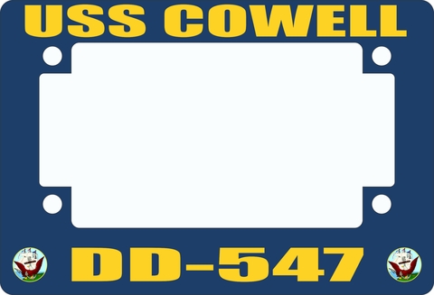 USS Cowell DD-547 Motorcycle Frame