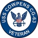 USS Cowpens CG-63 Veteran Decal Sticker