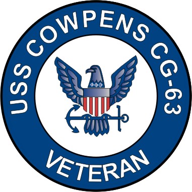 USS Cowpens CG-63 Veteran Decal Sticker