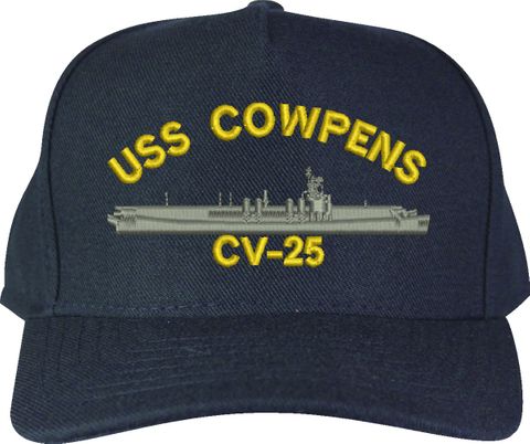 USS Cowpens CV-25 U.S. Made Cap