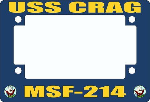USS Crag MSF-214 Motorcycle Frame