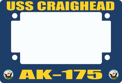 USS Craighead AK-175 Motorcycle Frame
