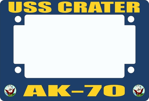 USS Crater AK-70 Motorcycle Frame