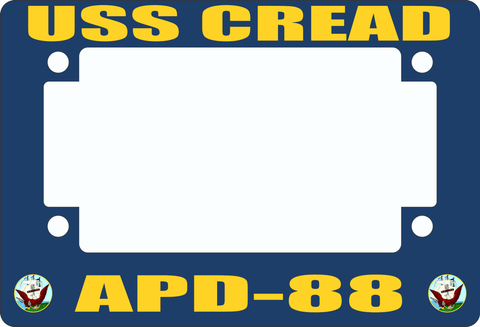 USS Cread APD-88 Motorcycle Frame