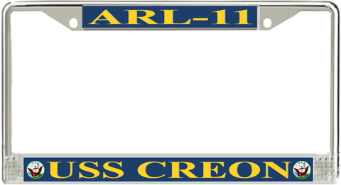 USS Creon ARL-11 License Plate Frame
