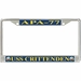 USS Crittenden APA-77 License Plate Frame