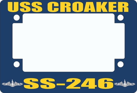 USS Croaker SS-246 Motorcycle Frame