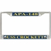 USS Crockett APA-148 License Plate Frame