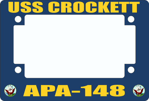 USS Crockett APA-148 Motorcycle Frame