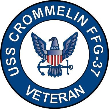 USS Crommelin FFG-37 Veteran Decal Sticker