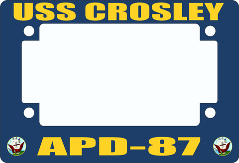 USS Crosley APD-87 Motorcycle Frame