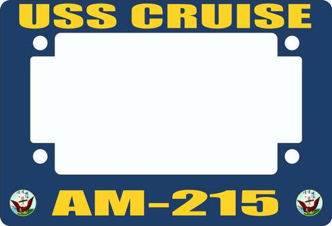 USS Cruise AM-215 Motorcycle Frame
