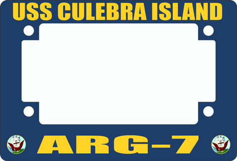 USS Culebra Island ARG-7 Motorcycle Frame