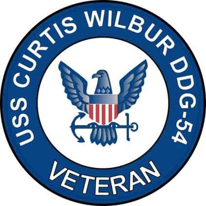 USS Curtis Wilbur DDG-54 Veteran Decal Sticker