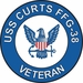 USS Curts FFG-38 Veteran Decal Sticker