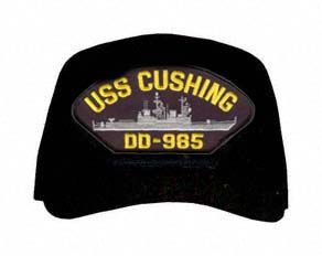 USS Cushing DD-985 Ship Cap