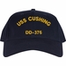 USS Cushing DD-985 Text-Only Embroidered Cap