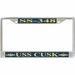 USS Cusk SS-348 License Plate Frame