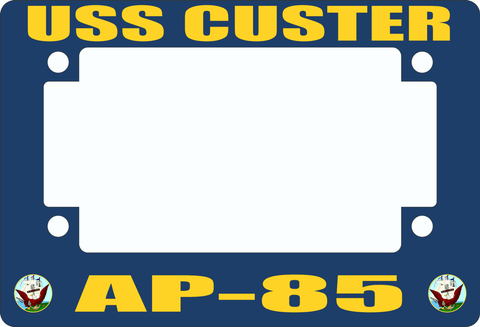USS Custer AP-85 Motorcycle Frame