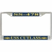 USS Cutlass SS-478 License Plate Frame
