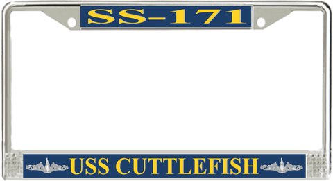 USS Cuttlefish SS-171 License Plate Frame