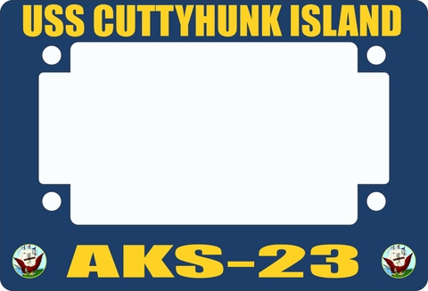 USS Cuttyhunk Island AKS-23 Motorcycle Frame