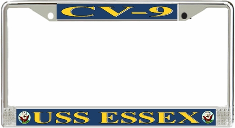 USS Essex CV-9 License Plate Frame