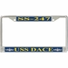 USS Dace SS-247 License Plate Frame