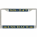 USS Dace SS-247 License Plate Frame