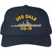 USS Dale CG-19 Ship Custom Embroidered Cap