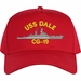 USS Dale CG-19 Ship Custom Embroidered Cap